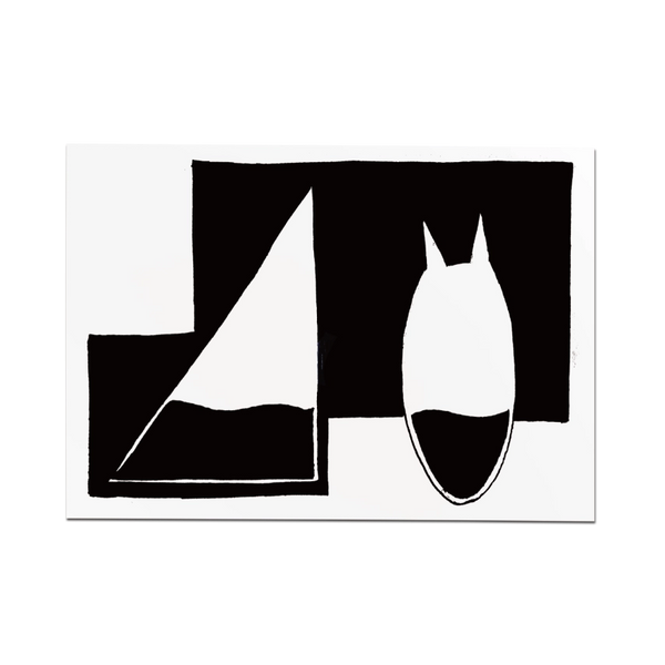 Poster - ‘DISTORTION/CAT/TRIANGLE’